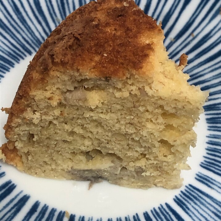 炊飯器で簡単♪ホットケーキミックスでバナナケーキ